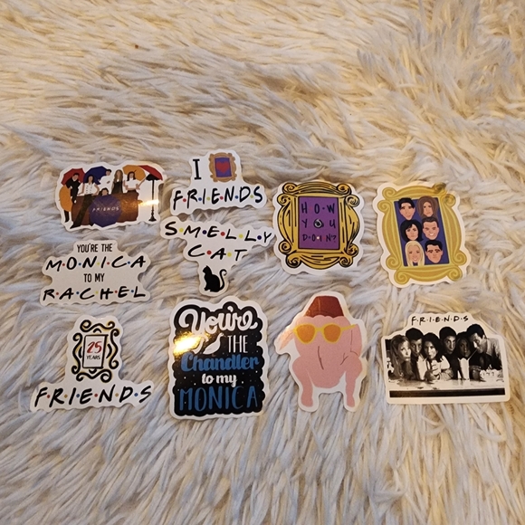 ♠️10/$10♠️ Friends Stickers - Picture 1 of 3